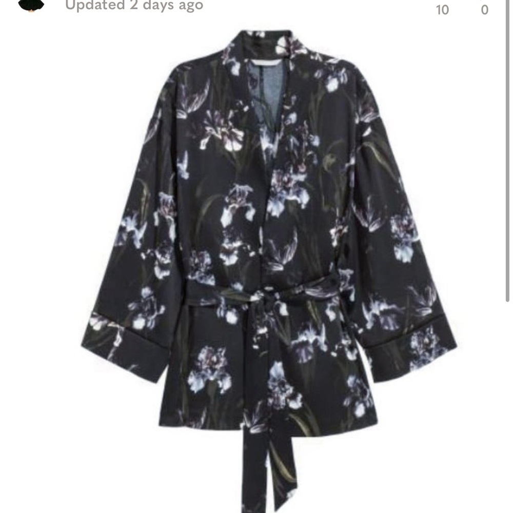 NWOT H&M Floral Kimono